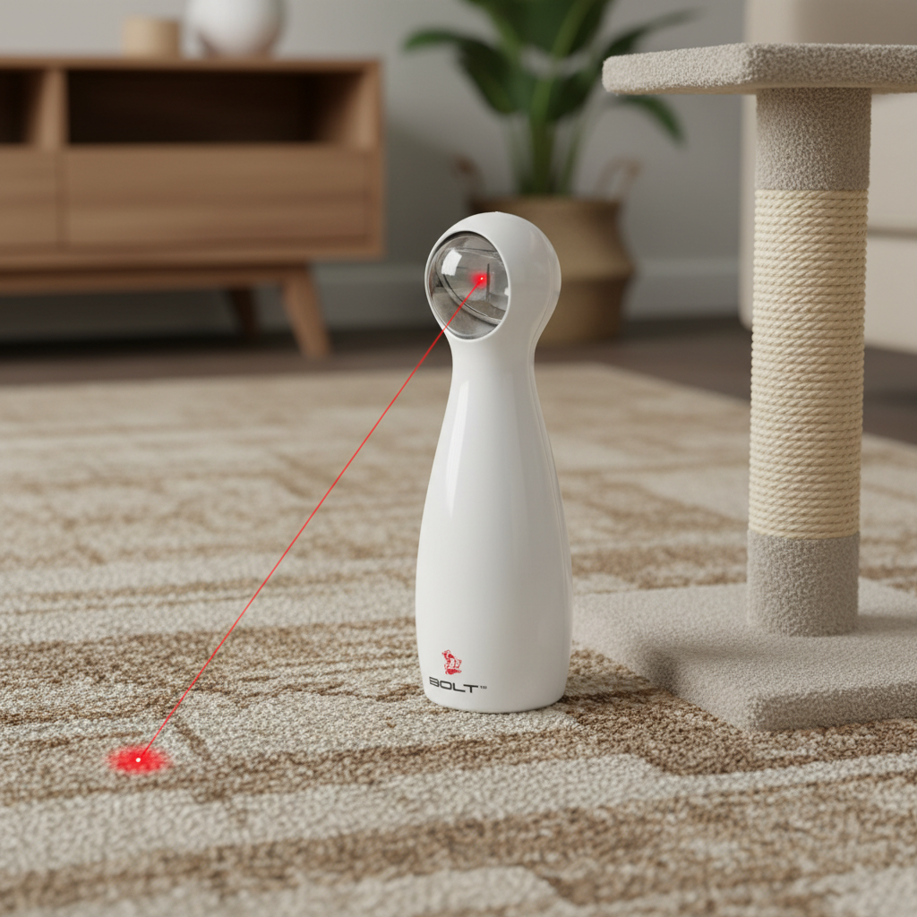 Electric Cat Toy with Infrared Laser